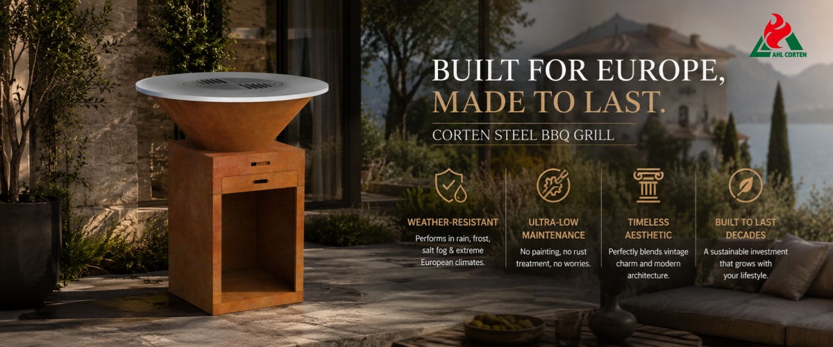 4 Key Advantages of Choosing a Corten BBQ Grill